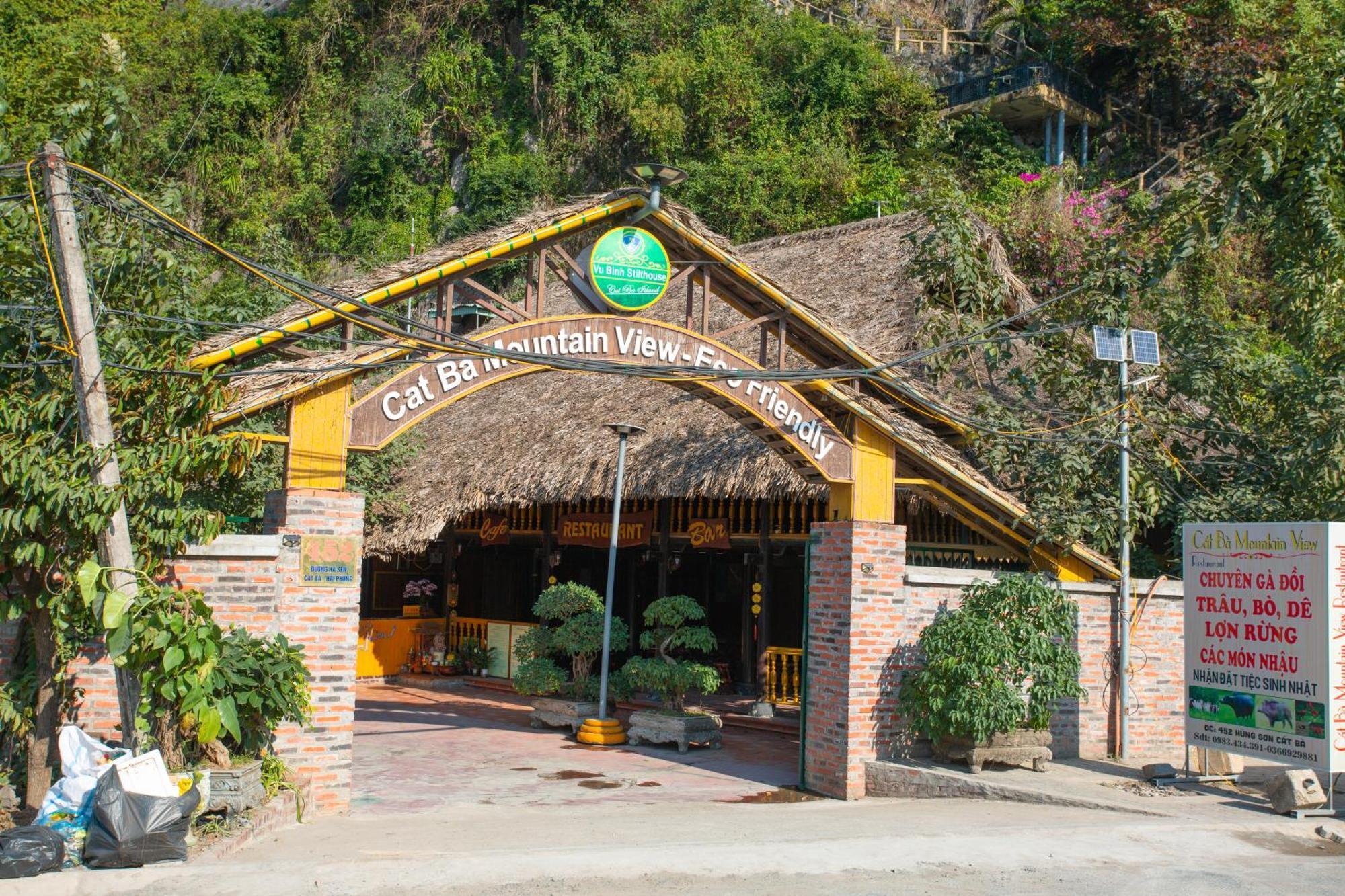 Cat Ba Mountain View Bed & Breakfast Chan Chau Exterior foto